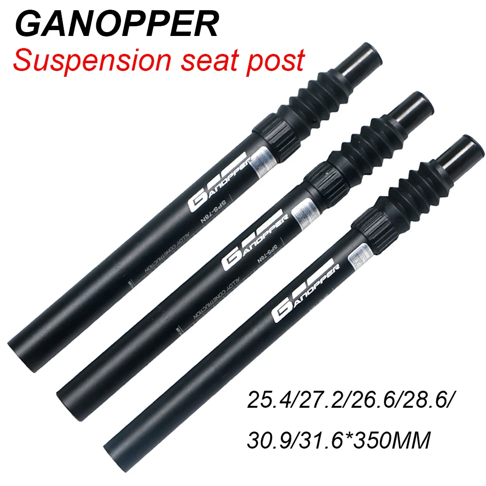 

ZOOM Suspension Bicycle seatpost 25.4/26.6/27.2/28.6/30.9/31.6*350mm Damping MTB Road Bike Seat Post shock Absorber Saddle Tube