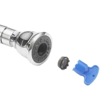 

Water nozzle Kitchen faucet Splash-proof shower water-saving device Atomizing universal rotating filter mouthpiece bubbler