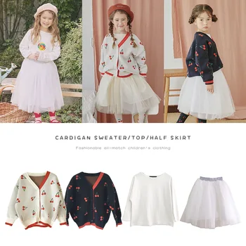 

2020 New Hit Childrens Autumn Winter Sweaters Girls Knitted Cardigans Boys Knitted Cardigans Long Sleeve Childrens Cardigans