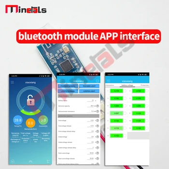 Bms 4s LiFePo4 60a 80a 100a 120a 150a bluetooth inteligente 12v lipo ion-litio de 18650 chargeand protección contra descarga board pcm 2