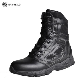 

Tactical Boots Hiking Shoes Military Male Waterproof Hunting Shoes Sneakers Unisex Non-slip Wear Army Combat Boots Outdoor