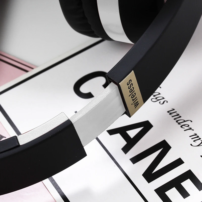 Gaming Headsets Wireless Bluetooth5 0 Headphones Foldable HIFI Stereo Music Headset Sports Earphones Support TF Card