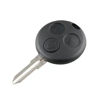 

3 Buttons Smart Car Key for Mercedes Benz Smart City ForTwo Passion Pulse Car Remote Key 434Mhz Uncut Blank Blade