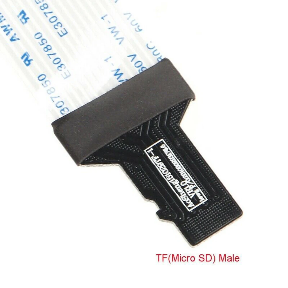 Мини удлинитель 48 см с TF на Micro SD карту гибкий кабеля адаптер ридер для автомобиля