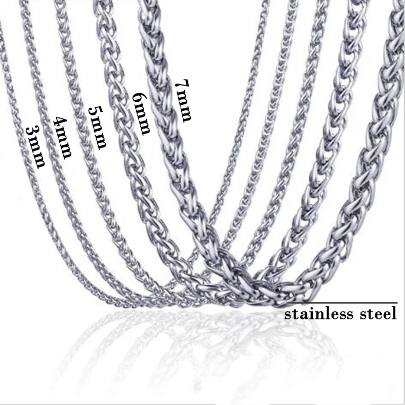 Модный браслет из звеньев нержавеющей стали высокого качества для мужчин и