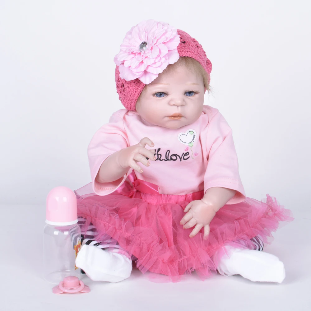 22 &quotреалистичные куклы Bebe Reborn милые новейшие силиконовые игрушки ручной работы