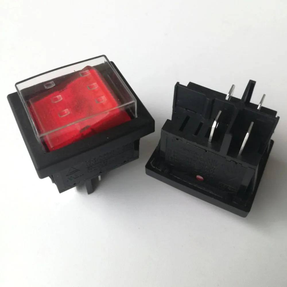 4 Pinos Botão de Pressão com Lâmpada 4 pinos botao de pressao com lampada 04