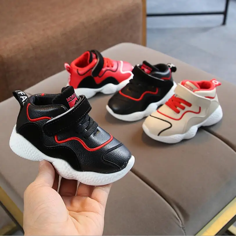 

Child Casual Shoes 2019 Spring Fashion Girls Boys Sport Shoes Children Running Shoes Kids Martin Boots Child Sneakers 21-30