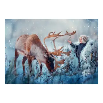 

40X30CM Art Painting Full Diamond Painting Handmade Home Wall Decoration L285 Cross Stitch Wall Art Pictures Home Decor