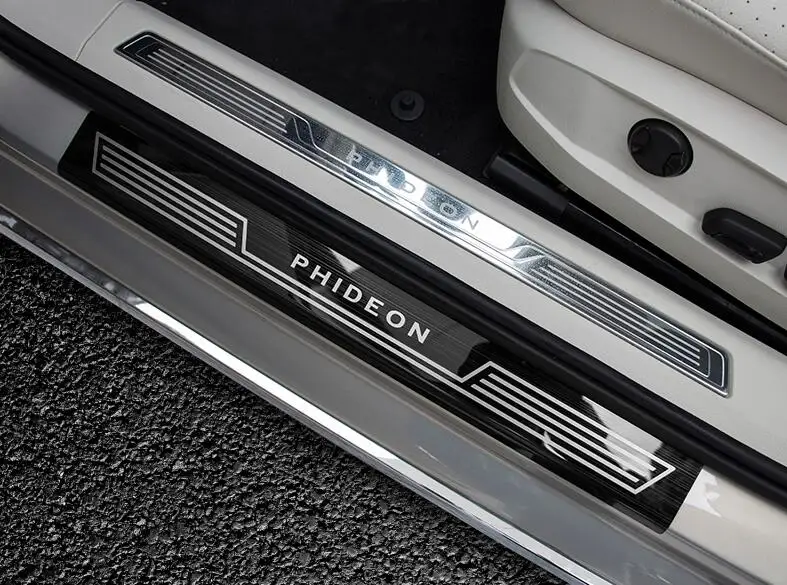 Педаль Добро пожаловать ограничена подходящей для Volkswagen PHIDEON, для 16-19 декоративных аксессуаров из нержавеющей стали