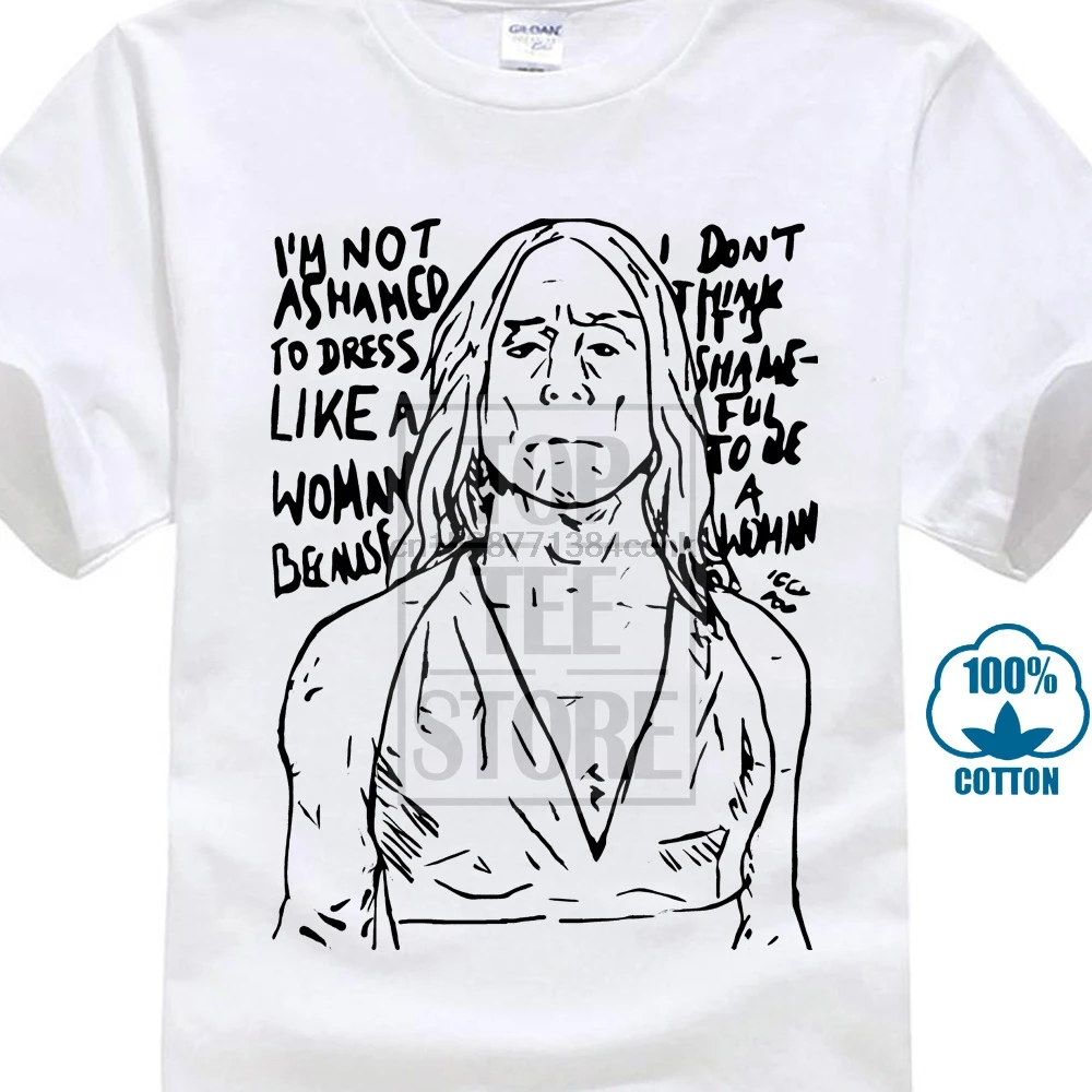 Футболка Игги Поп Vestito да Донна Maglietta Musica Rock Disegno Divertente G|Футболки| |
