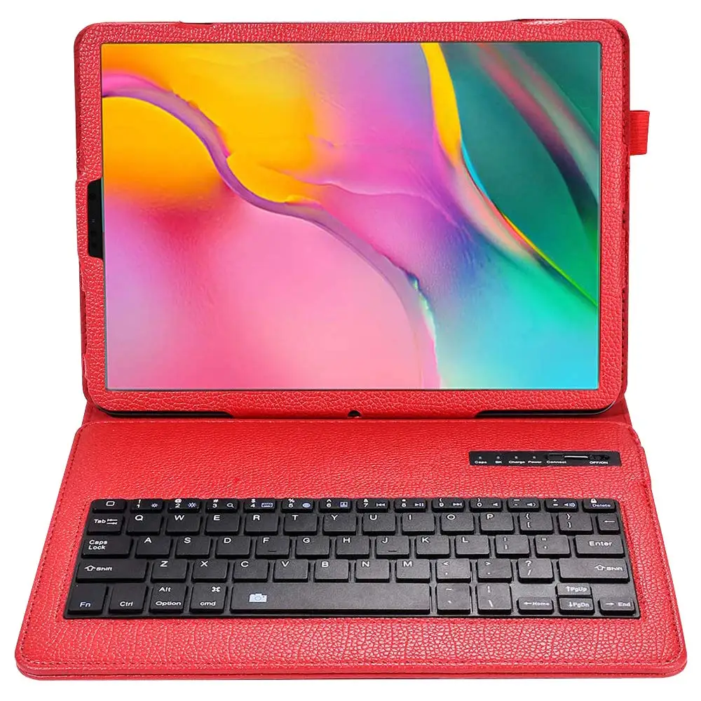 Съемный Bluetooth для samsung Tab A 10,1 T510 T515 Клавиатура чехол Подставка для samsung Tab A T510 T515 Беспроводная клавиатура крышка