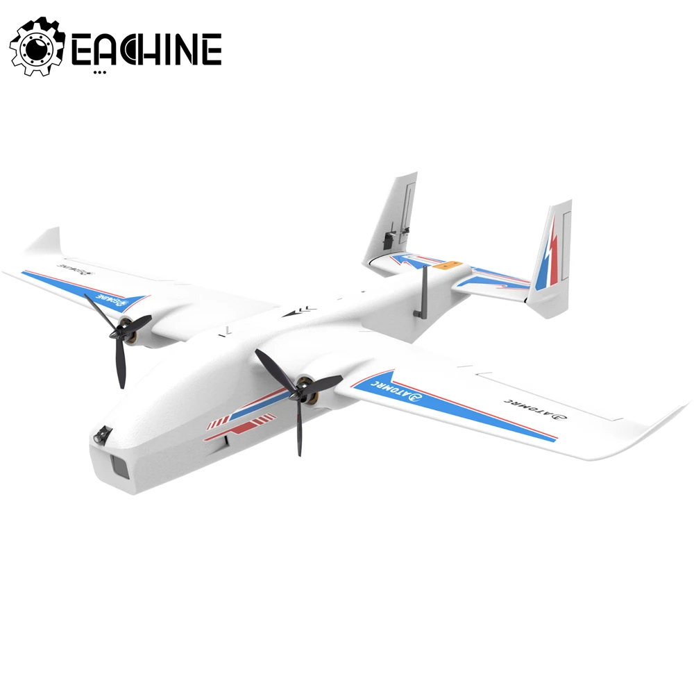 Eachine & ATOMRC Killer Whale RC Airplane 1255mm Wingspan AIO EPP FPV Plane With Camera Mount UAV Aircraft KIT/PNP/FPV Toys