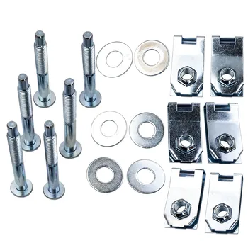 

6 Bolt Truck Bed Mounting Hardware Kit For Ford F150 Truck with 6 Foot Bed 05-14 W708605S436