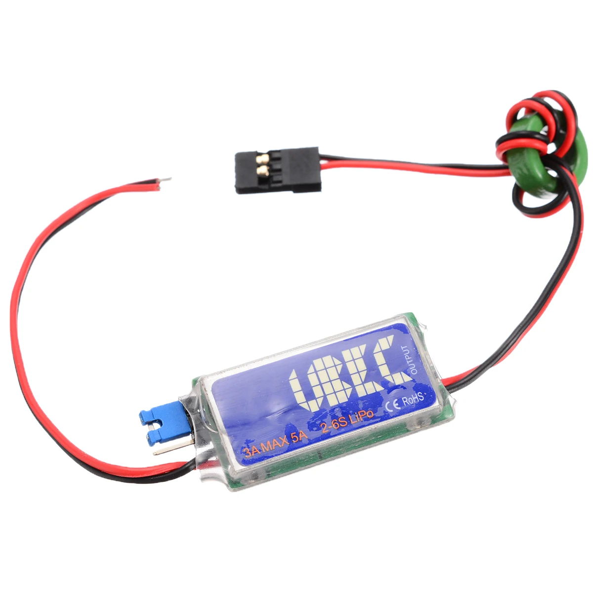 

Full Shielding Switching Regulator for UBEC 5V 6V 3A Max 5A Switch Mode Lowest RF Noise BEC for RC Model Parts