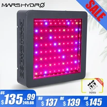 MarsHydro MarsII 400 LED Grow Light Full Spectrum 188W Draw Power for Indoor Medical Plant Veg Flower Stock in US,UK,AU,CA,GE.