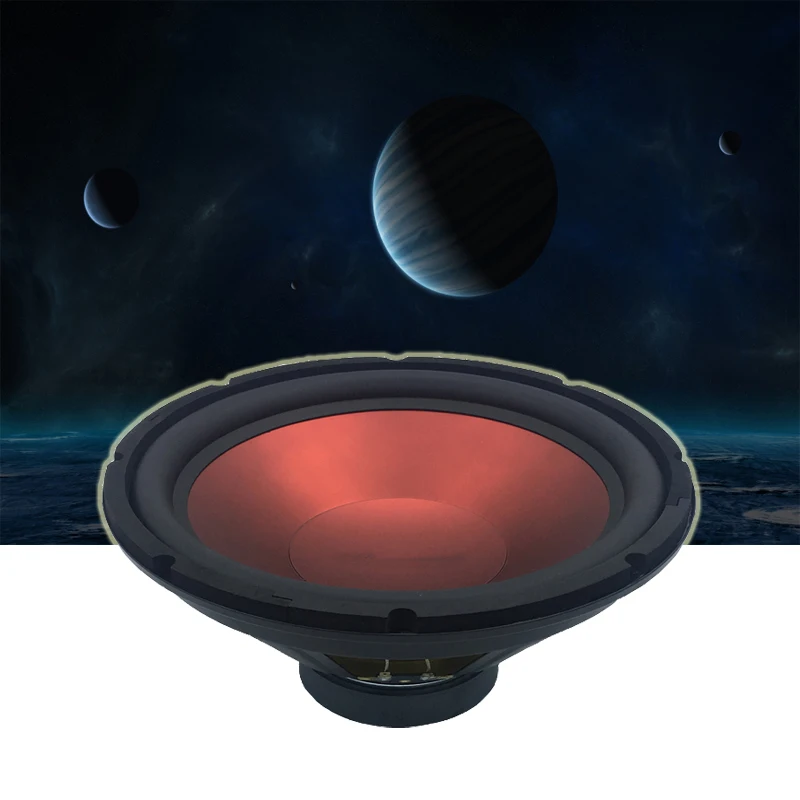 

10inch Car Audio Speaker Subwoofer 1800 Watts 4 Ohm Trunk Acoustic Coating Red Injection Cone Bass Loudspeakers