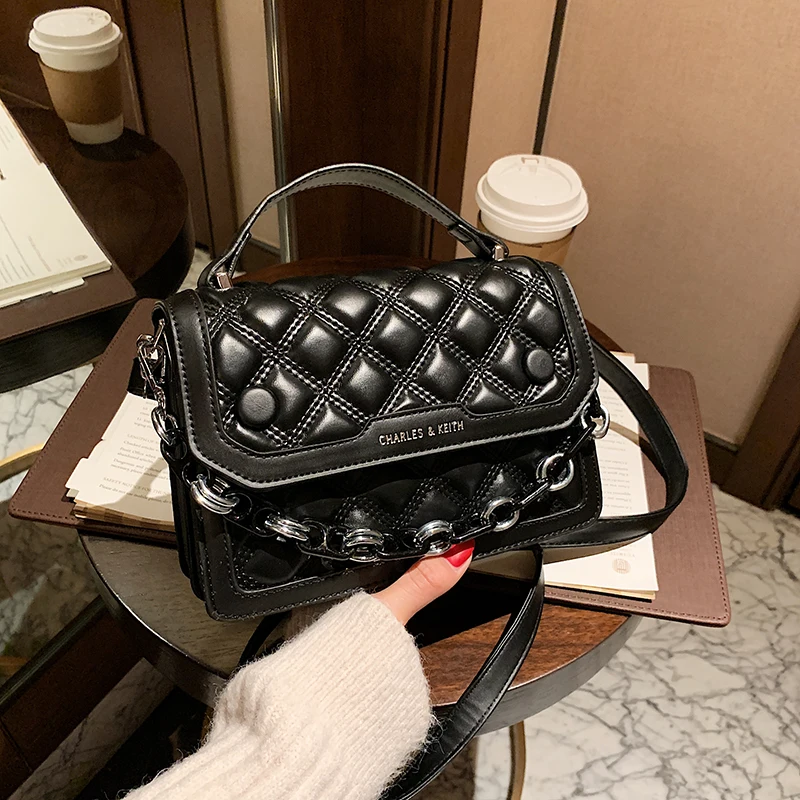 Квадратная сумка-Кроссбоди в клетку модная новинка 2021 женская дизайнерская