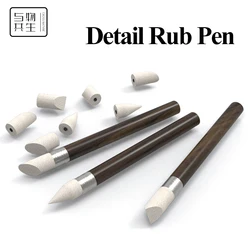 Detail Rubbing/Kneading Pen Replacement Nib Sketch Kneading Paper Wipe Pen Sketch Paper Pen Painting Tool Highlight Processing