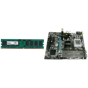 

1 Set G41 Computer Motherboard 771/775 Pin & 1 Pcs 2Gb 1.8V Desktop Dimm Memory Ram