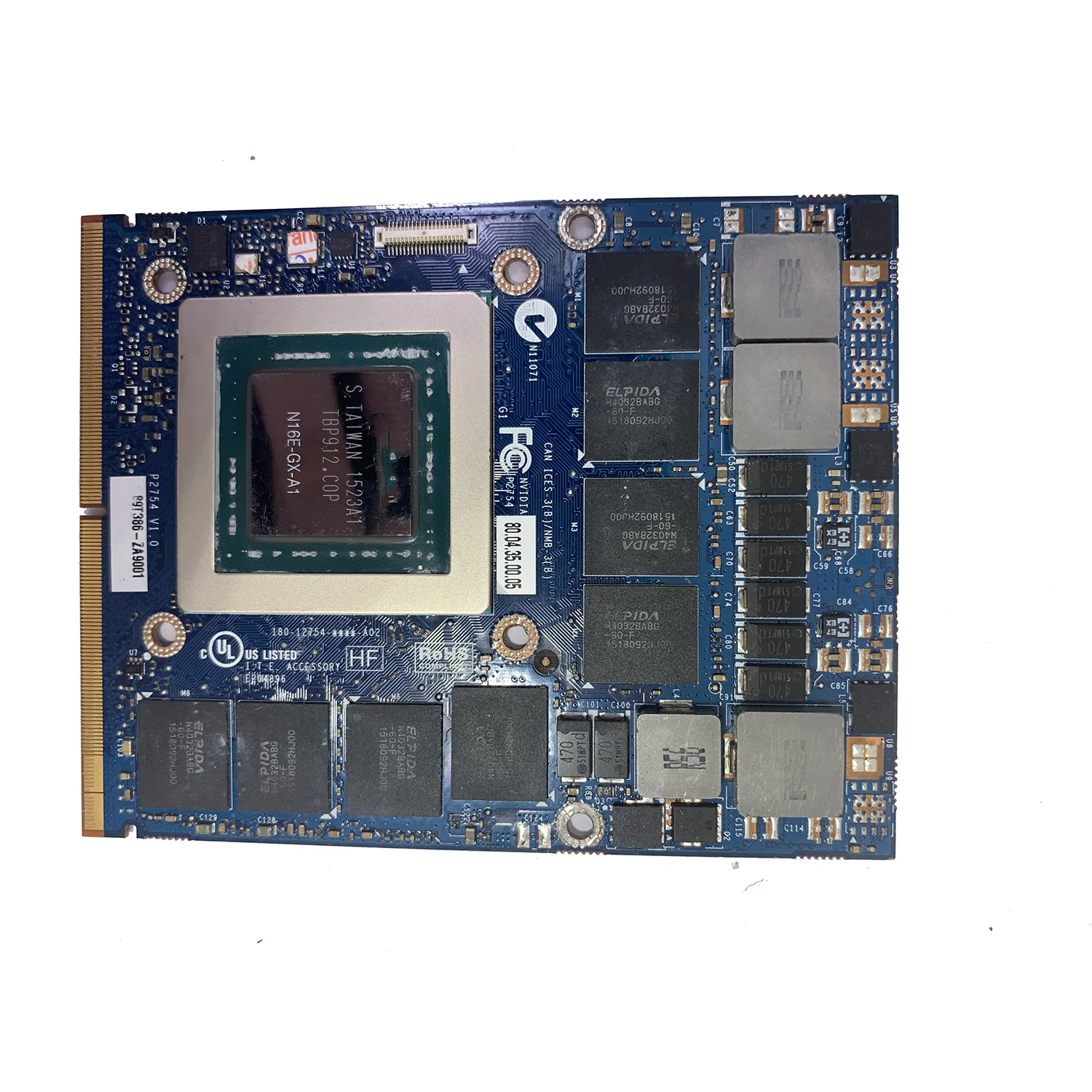 Видеокарта GTX 980M GTX980M с x-кронштейном N16E-GX-A1 8 ГБ GDDR5 MXM для Dell Alienware MSI HP via | Компьютеры