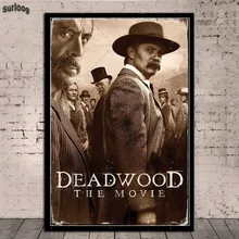 Deadwood The Movie Daniel Minahan Film Art Silk Canvas Poster Print 24x36 inch