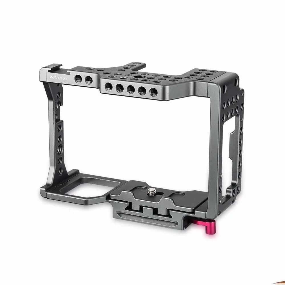 Клетка для камеры WARAXE SONY A7 III A7II A7S A7SII A7R A7RII A7R3 M3 с верхней ручкой держатель