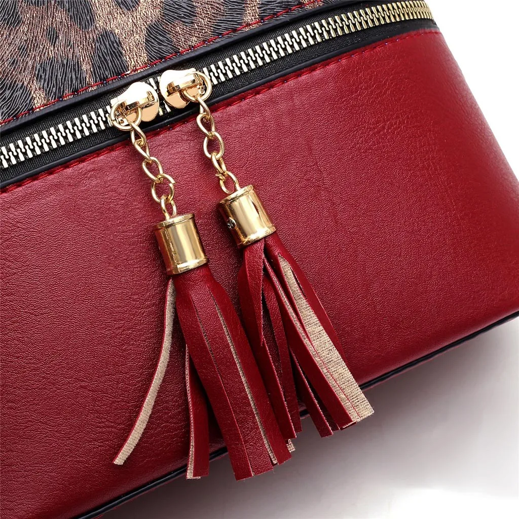 Женская сумка-мессенджер на молнии с кисточками и змеиным принтом; Mochila; сумочка; кошелек; женская сумка; Mujer Bolsas Femininas;#50