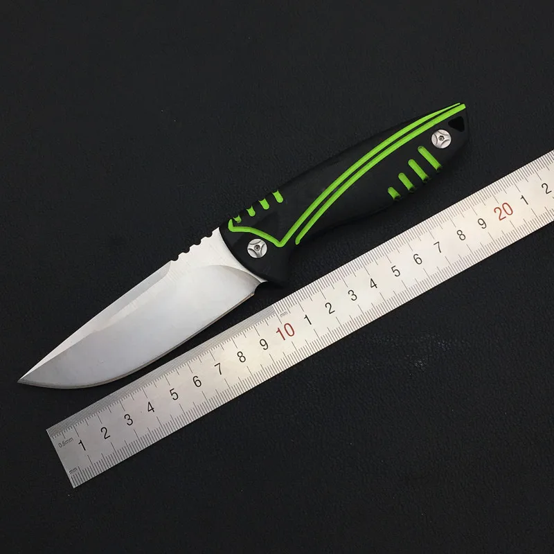 

High Quality Small Fixed Knife G10 Handle 7Cr17MoV Blade Outdoor Camping Hunting Survival Fixed Knives Fruit Knife EDC Tool