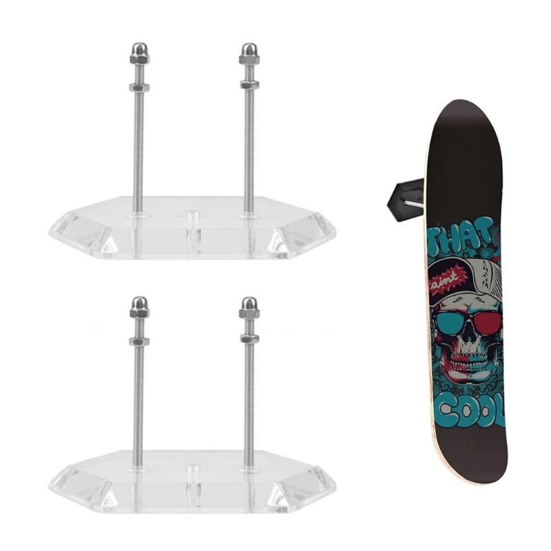 2022 New Wall Mount Skateboard Bracket Skate Players Hanging Skateboard
