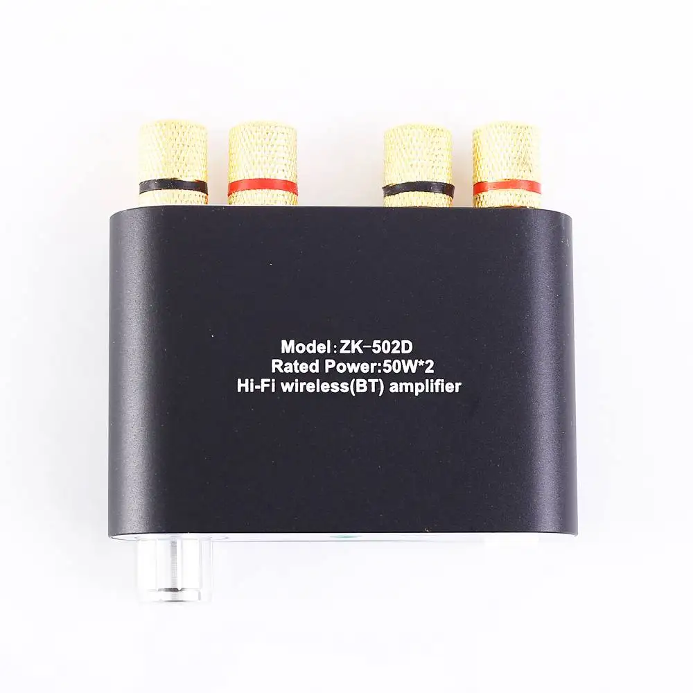 50W 50W bluetooth 5 0 Wireless Stereo TPA3116 2 50W Audio Power Amplifier USB 3 5mm Aux AMP Amplificador