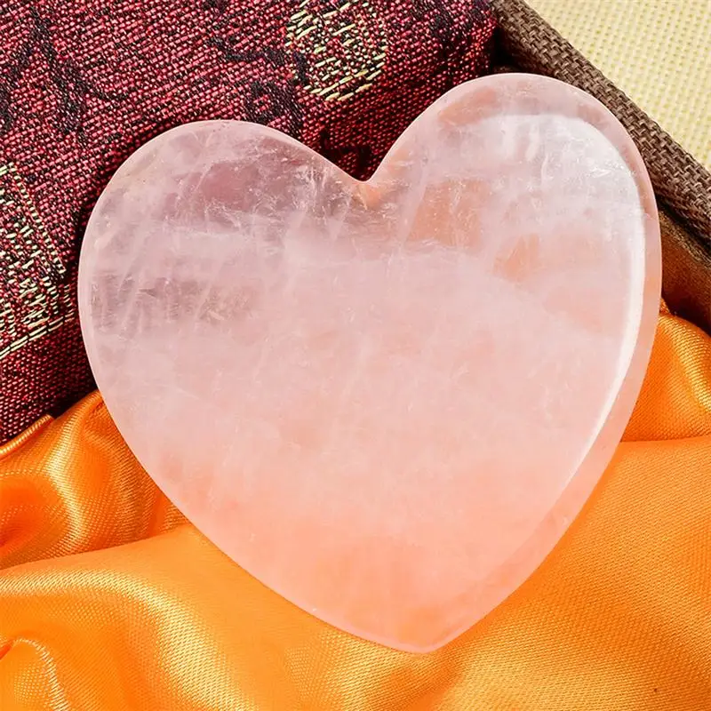 Rose Quartz Jade Guasha Board Natural Stone Scraper Chinese Gua Sha Tools For Face Neck Back Body Acupuncture Pressure Therapy