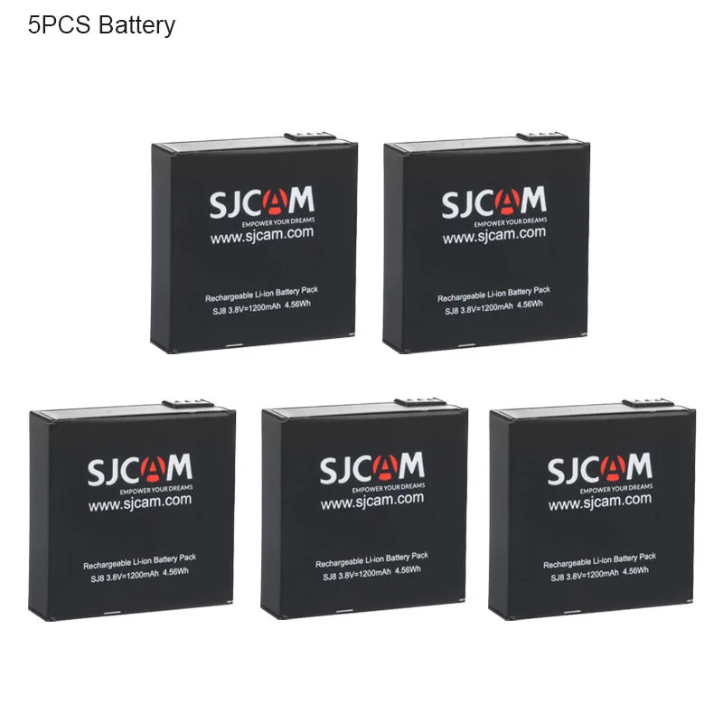 SJCAM SJ8 PRO батарея 1200mAh литий-ионные аккумуляторы для SJCAM SJ8 Plus/SJ8 аксессуары для экшн-камеры