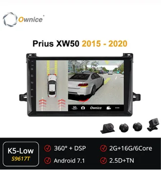 

Ownice Android 7.1 Car Player Radio GPS 360 Panorama Auto Stereo ForToyota Prius XW50 2015 - 2020 4G LTE DSP Optical