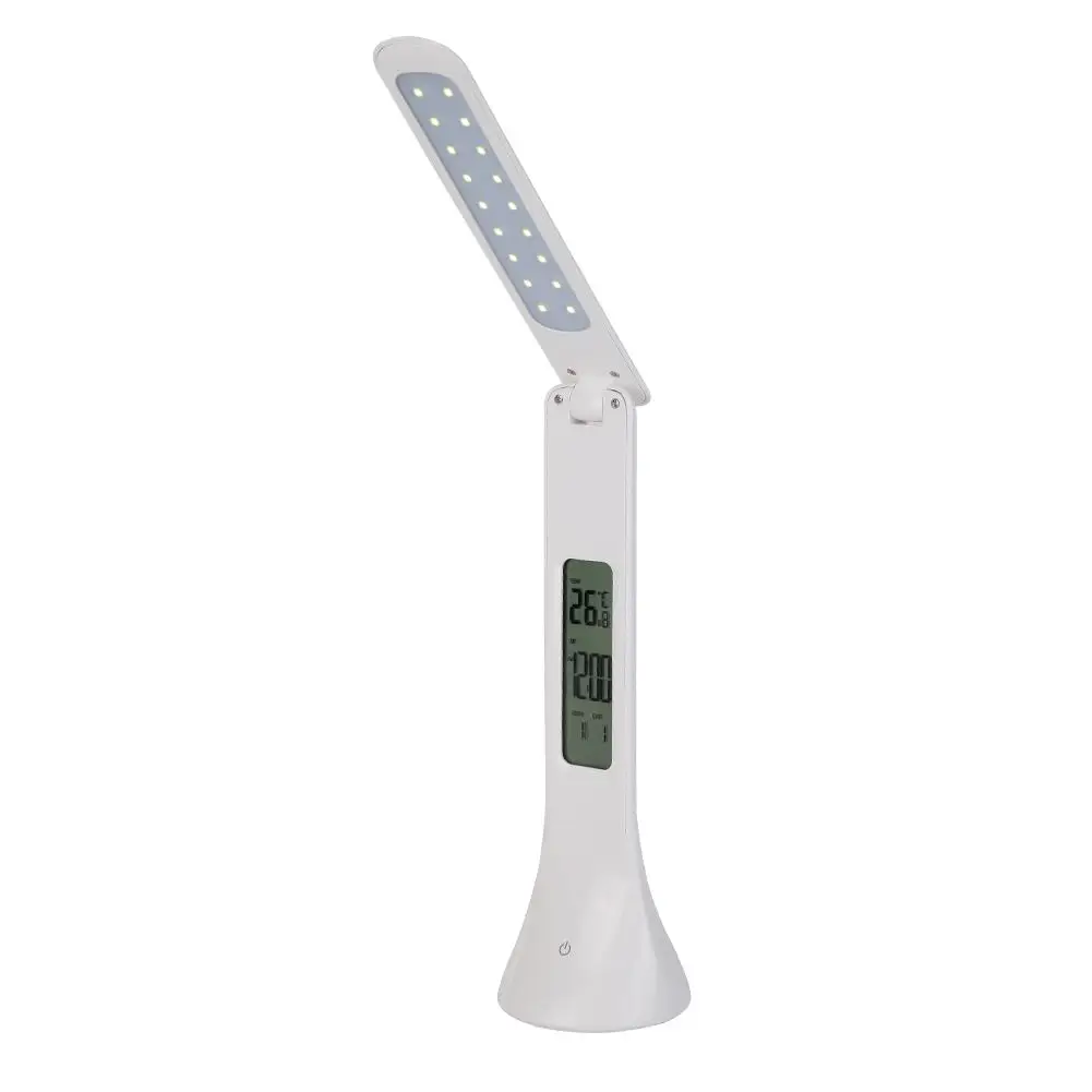

Portable Dimmable LED Touch Night Light Simple and Direct Third Gear Dimming Adjustable Bedside Calendar Table Lamp