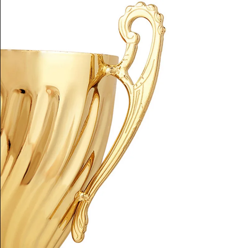 Free Trofeo Trophy Contest Business Metal Coverless Trophies Award ABS Medal Souvenir Cup Trophy Top