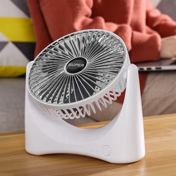 

Desktop Air Circulation Rechargeable Fan Portable Fan 3 Files USB Mini Fan USB Desk Hand Air Conditioner Cooler For Room office