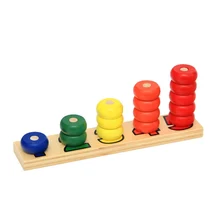 

Montessori Counting Beads Addition And Subtraction Math Toys Educational Learning For Kids Jouet En Bois Enfant