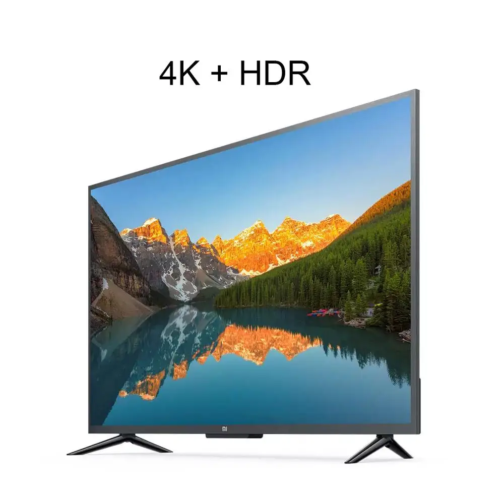Xiaomi TV 4S 43 дюйма 4K смарт телевизор 2G + 8G Память Поддержка miracast Netflix DVB T2 C/DVB S2