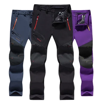 

TWTOPSE Winter Sports Cycling Pants Men Women Fleece Water Resistant MTB Road Bicycle Pants Warm Thermal Hiking Bike Trousers