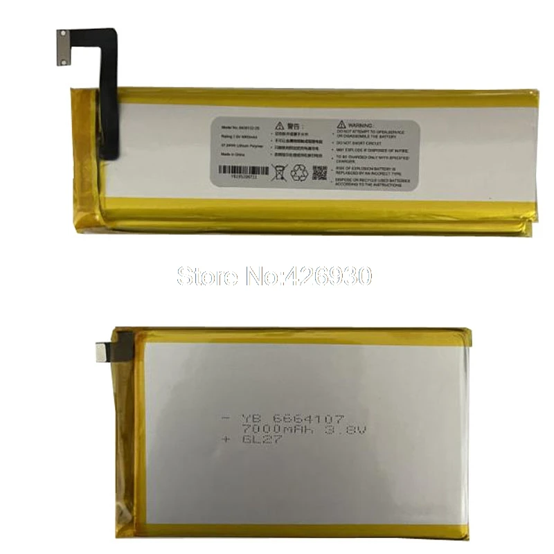 Мини-аккумулятор для GPD Pocket 1 6664107 2 624283-2S WIN2 6438132-2S 4900MAH MicroPC 4841105-2S 7 6 V | Компьютеры и