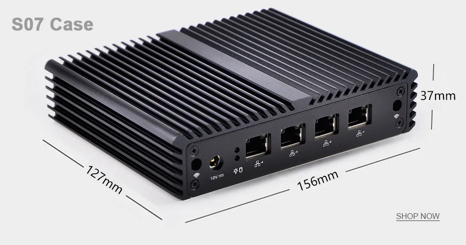 Intel Celeron J1900 Mini Pc 4 Gigabit Pfsense маршрутизатор Linux Windows 10 мини настольных ПК X86 barebone неттоп сервер портативный ПК