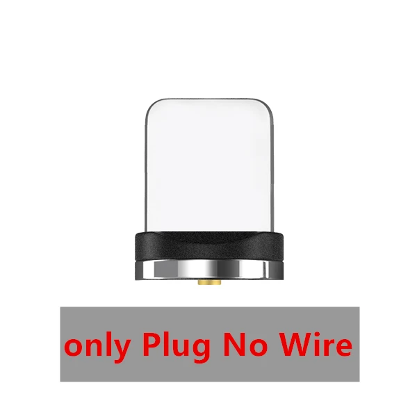 only plug Магнитный кабель светодиодный зарядное устройство для huawei Honor 9 8X 7a pro P30 P20 mate 20 10 P9 lite mini Y6 Y5 Y7 Prime P для huawei P20 - Цвет: only plug