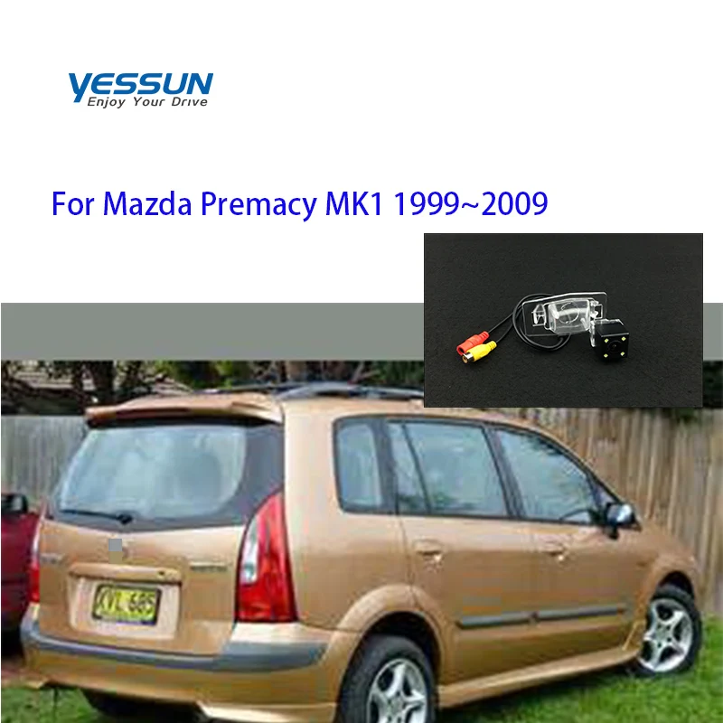 Yessun HD CCD камера ночного видения заднего вида для Mazda Premacy MK1 1999 ~ 2009 вида/запасная