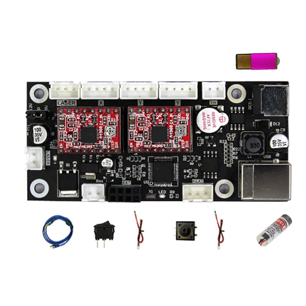 

Arduino в автономном режиме гравировальный станок USBCNC гравировальный станок машина для резки GRBL Оффлайн-плата скорость в 10 раз быстрее grbl