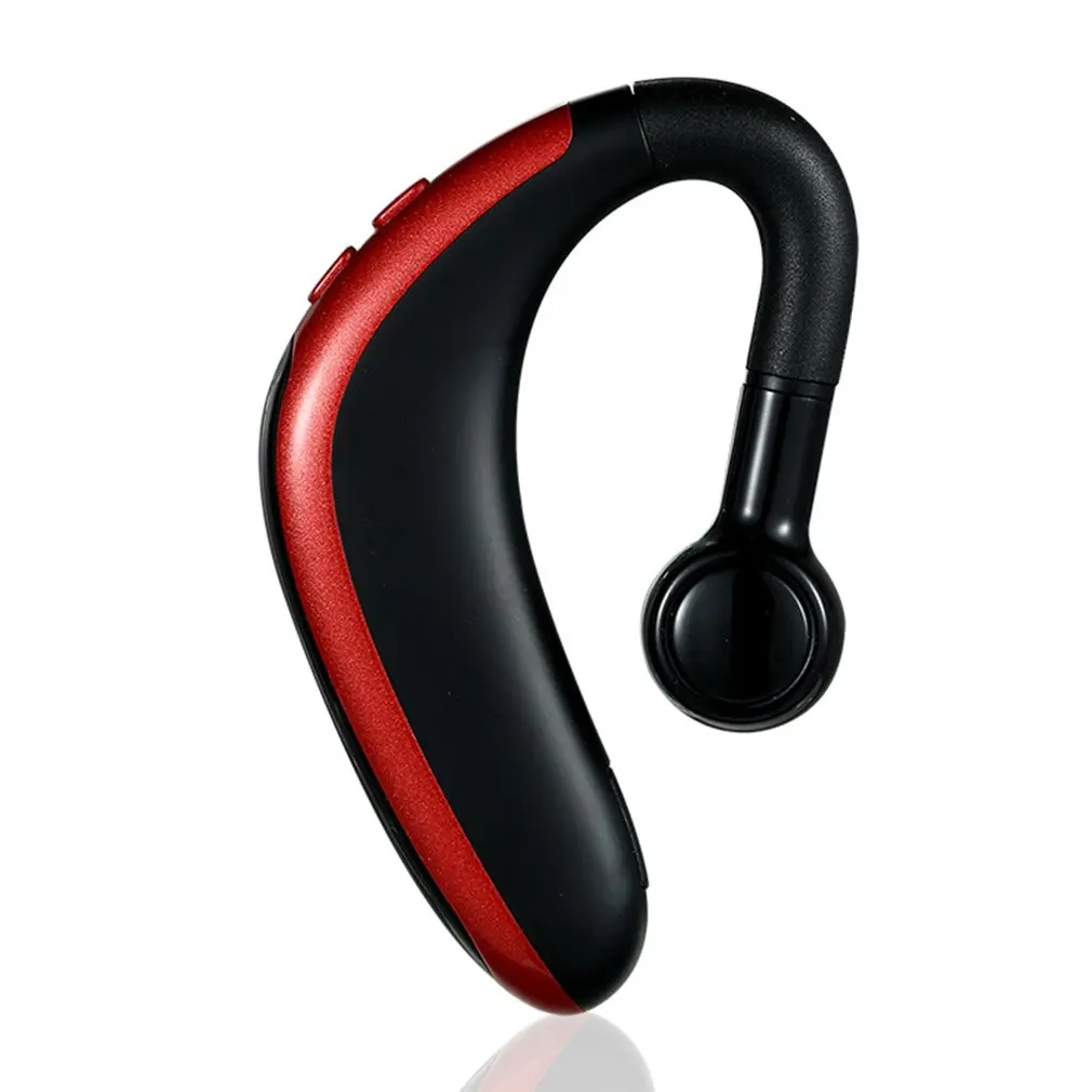 Красный H500 Bluetooth V5.0 привод наушники беспроводной крючок дизайн удобный мобильный телефон чередование вкладыши для левого/правого уха гарнитура - Цвет: Красный