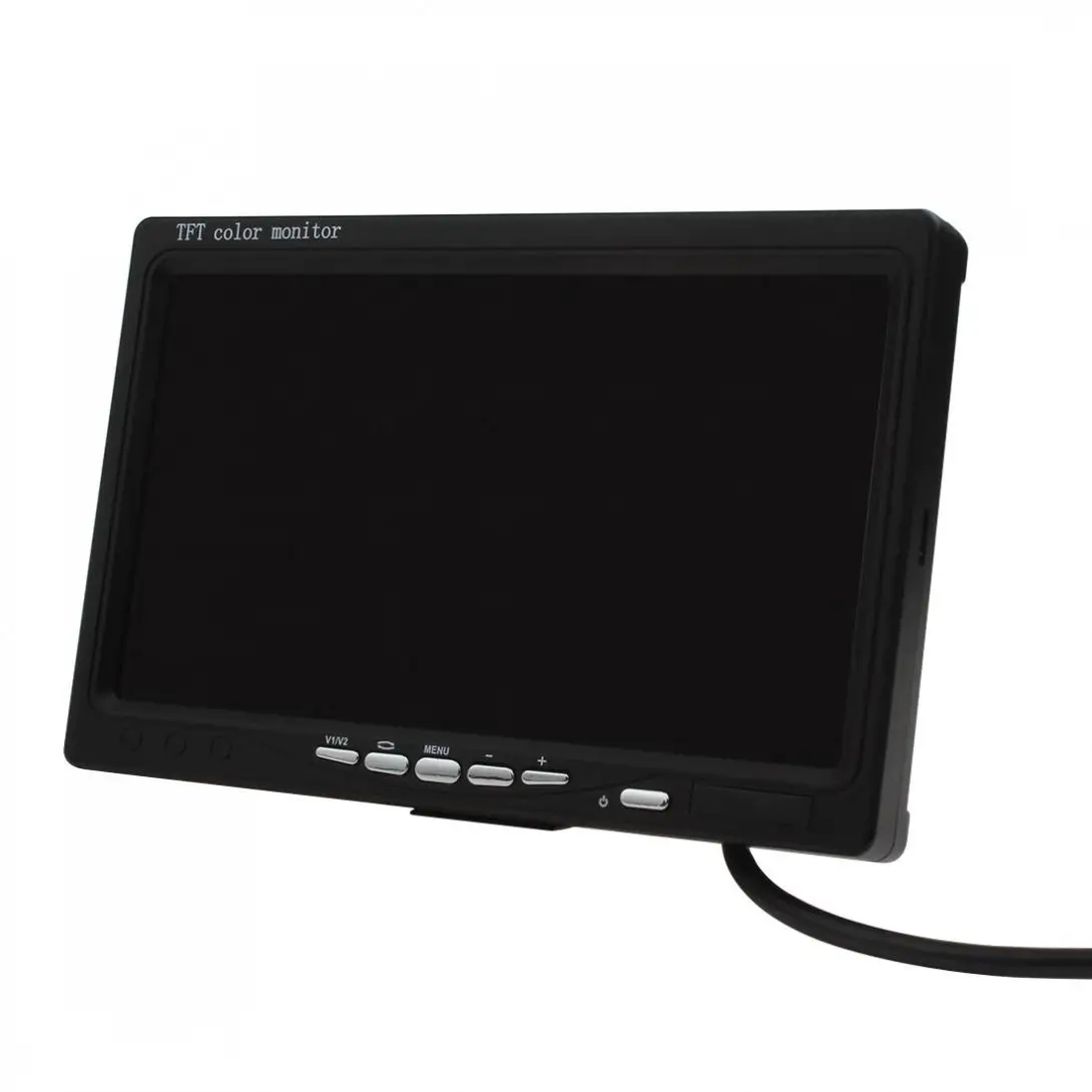 HD 800x480 7 дюймов Цвет ЖК-дисплей Экран автомобильный монитор заднего вида Авто Обратный для контроля уровня сахара в крови с HDMI+ VGA Интерфейс