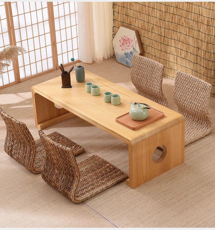 Tavolo Salotto Tavoli Tavolino In Legno Massello Balcone Lavoro