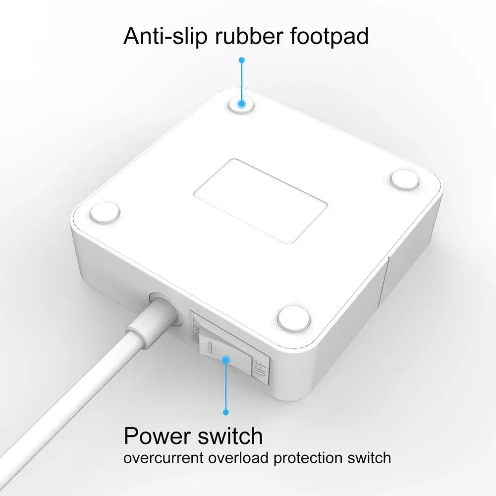 Стандартная настенная розетка с USB для США