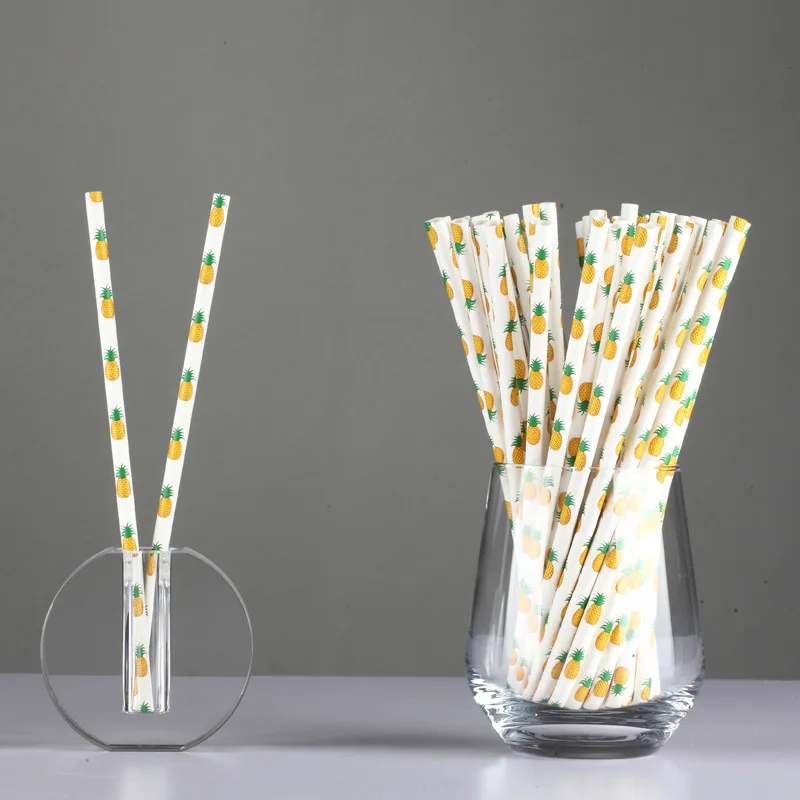 

[25] Fresh Disposable Small Environmentally Friendly Mainland China Color Paper Straw 6*197